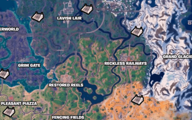 Alle Wapen Bunker Locaties in Fortnite Seizoen 2