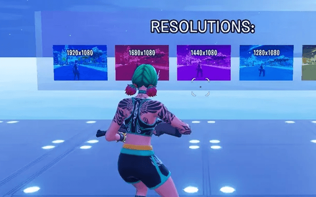 Beste instellingen voor Fortnite op PC, Resolutie en Scope