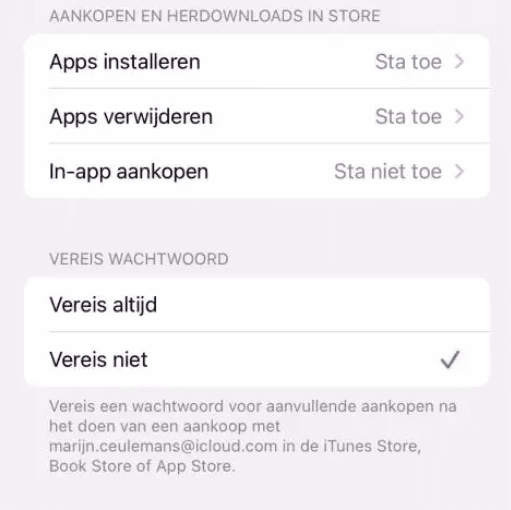 plaatje Microtransacties Uitschakelen: Handleiding voor iPhone en Android