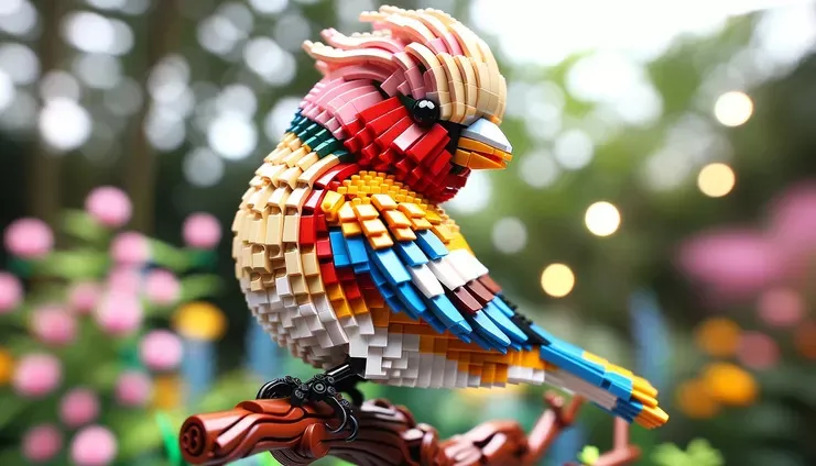 zelfgemaakte vogel lego kidspc.nl