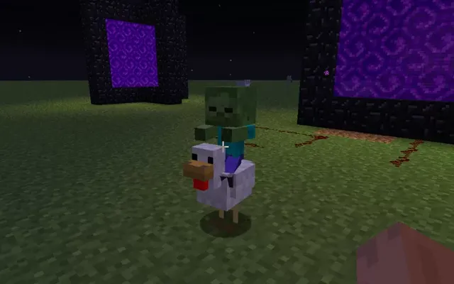minecraft zombie kip