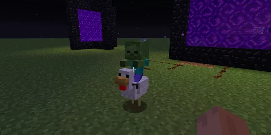 minecraft zombie kip