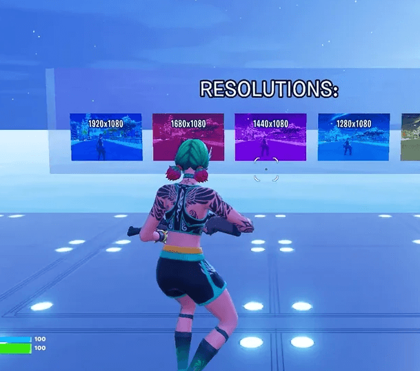 Beste instellingen voor Fortnite op PC, Resolutie en Scope
