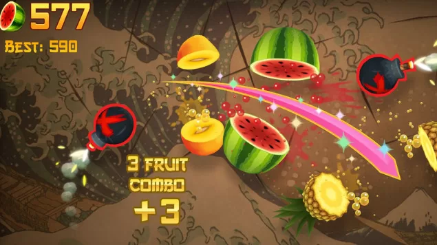 fruit ninja gratis apps voor kinderen